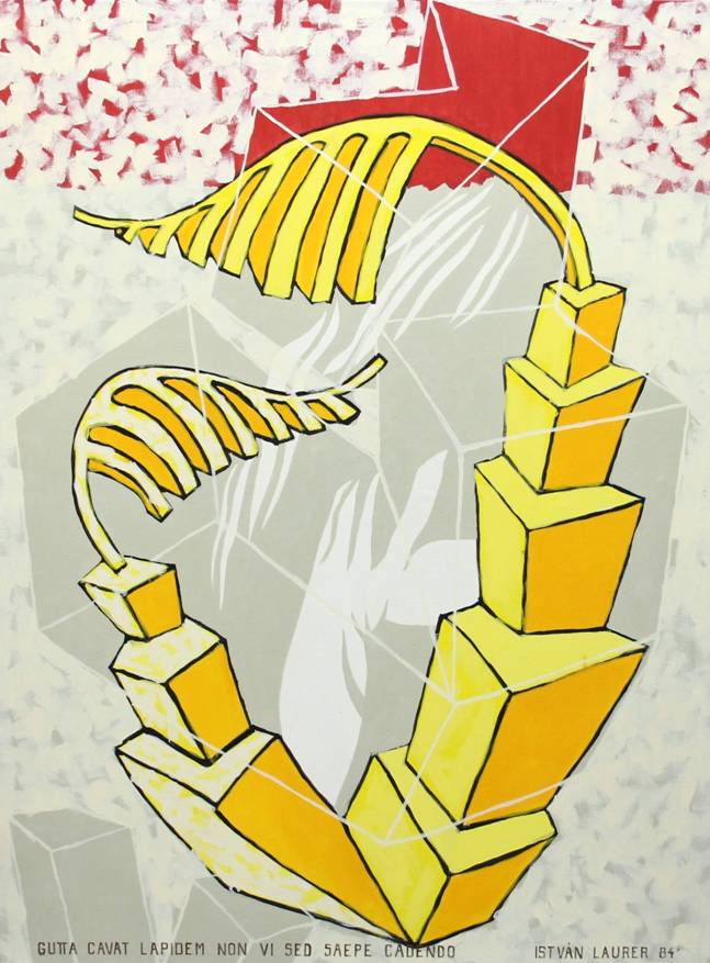 1984  Gutta Cavat Lapidem Non Vi Seo Saepe Cadendo.JPG